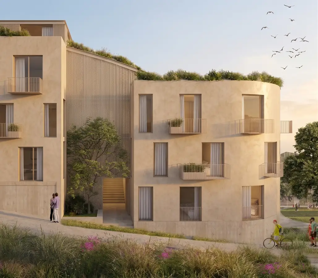Conjunto Habitacional Maria de Oliveira — volumetria do lote