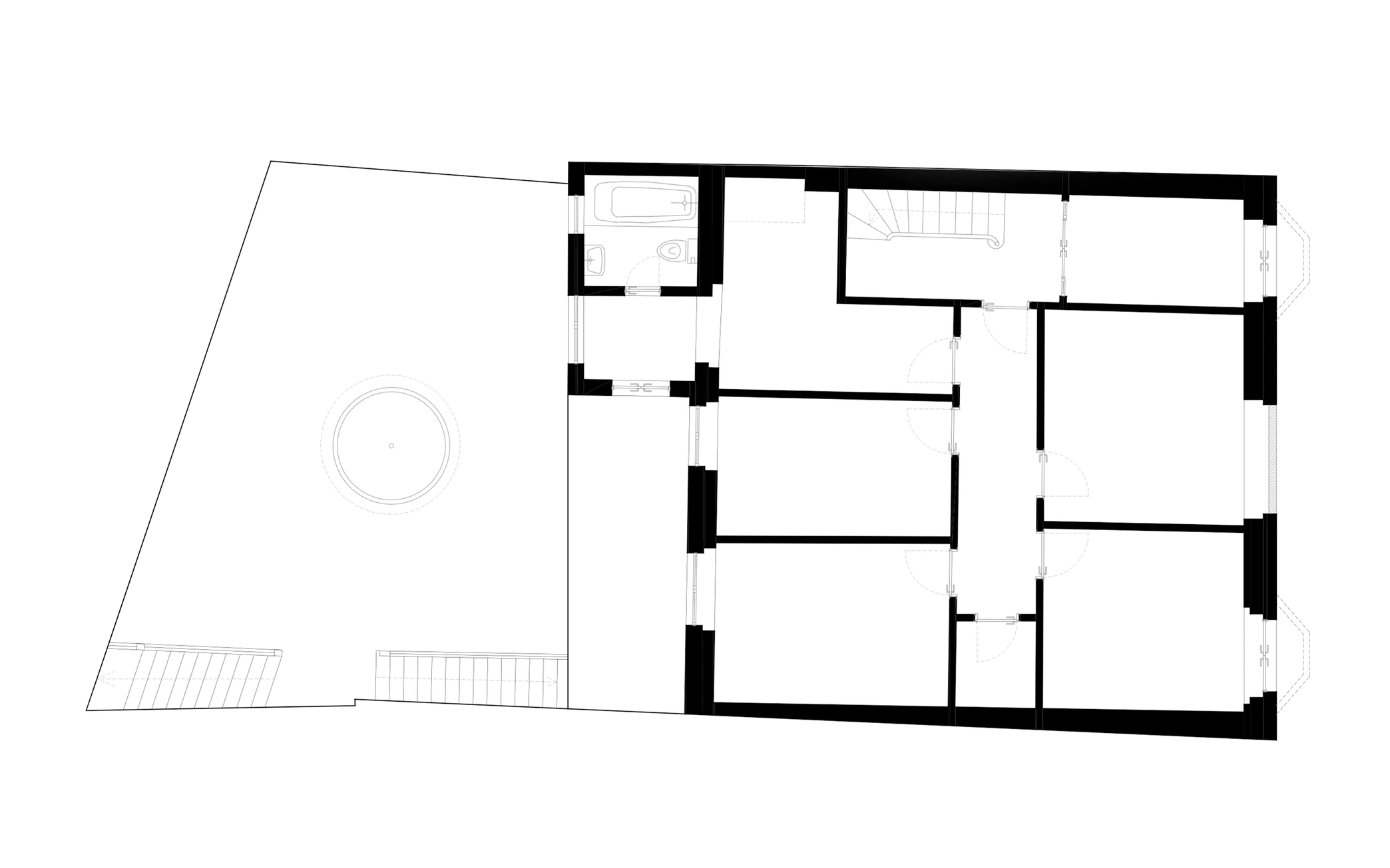 Casa Verde — planta antes da intervenção