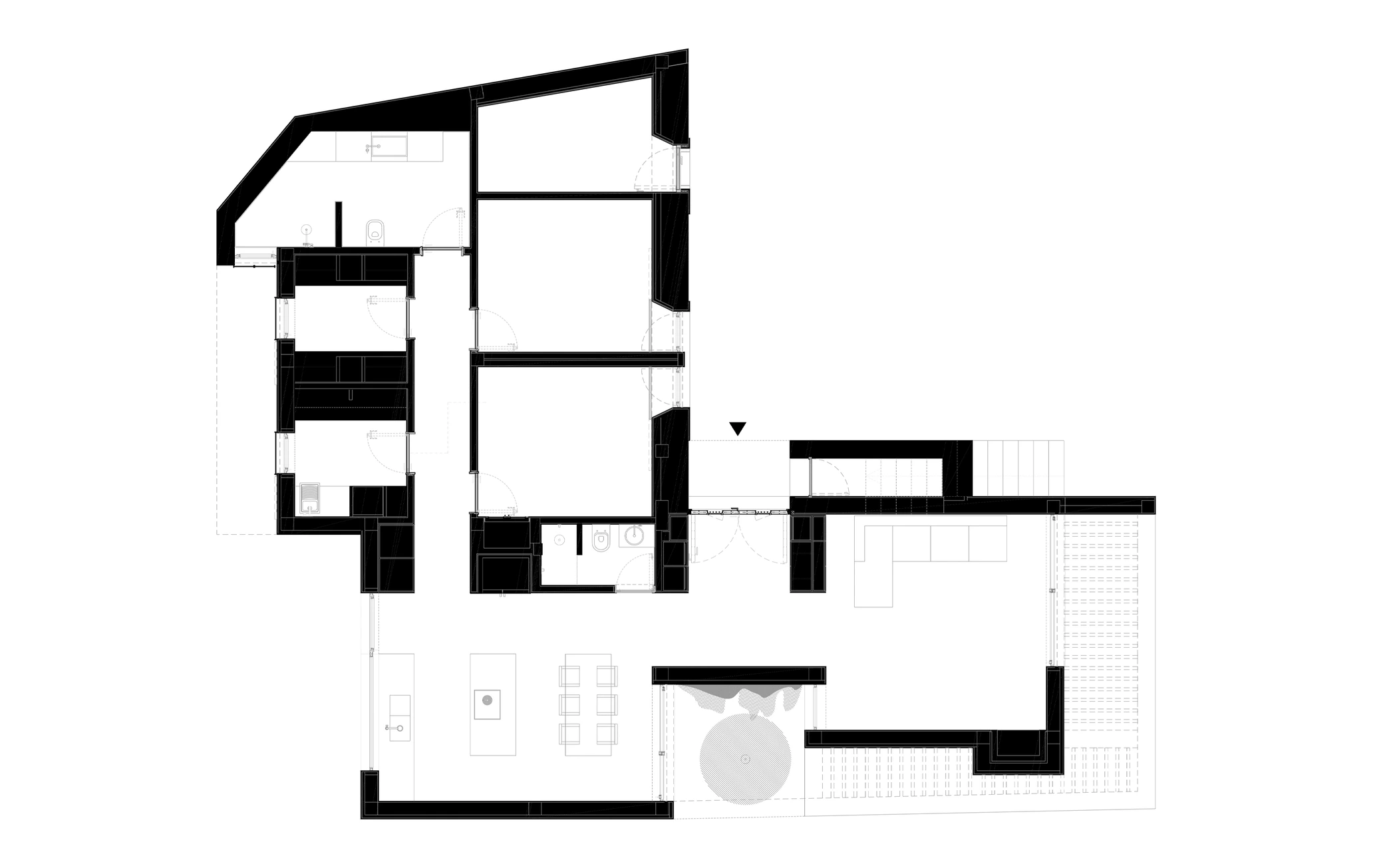 Casa dos Pires — planta depois da intervenção